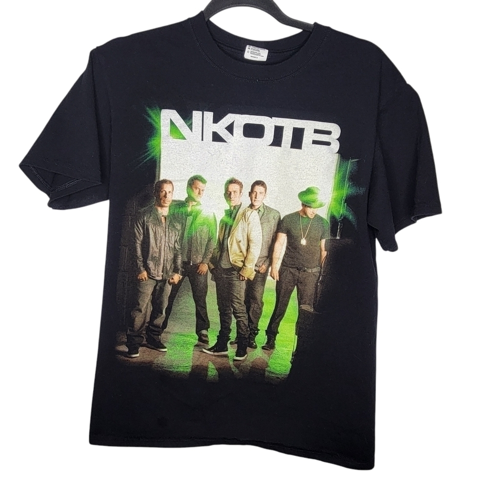 New Kids On The Block Casi-NO Tour 2010 Double Sided Anvil T-Shirt Size Medium